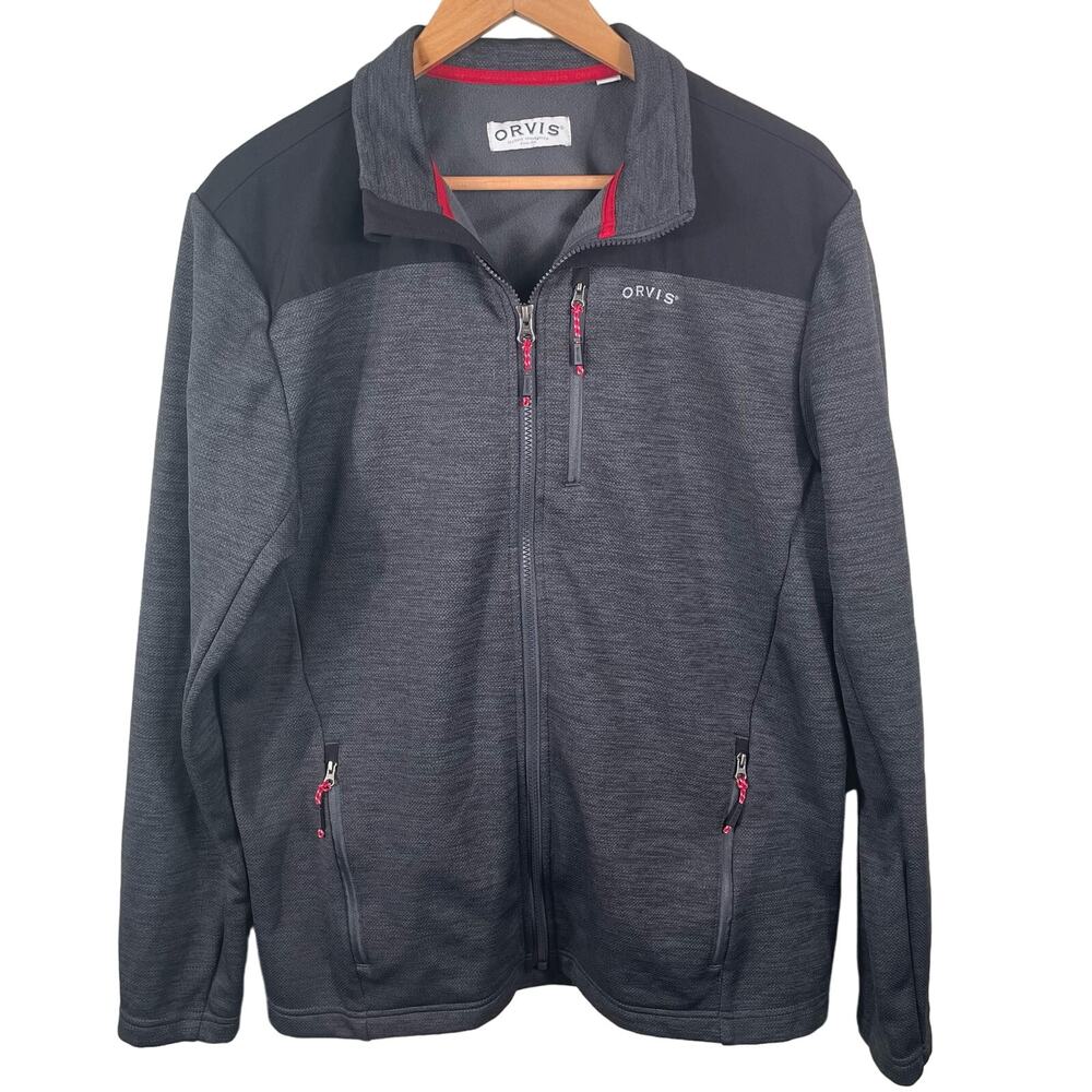 Orvis Jacket Men's‎ Medium Classic Athleisure Full Zip Men's Hi-Performance Wear